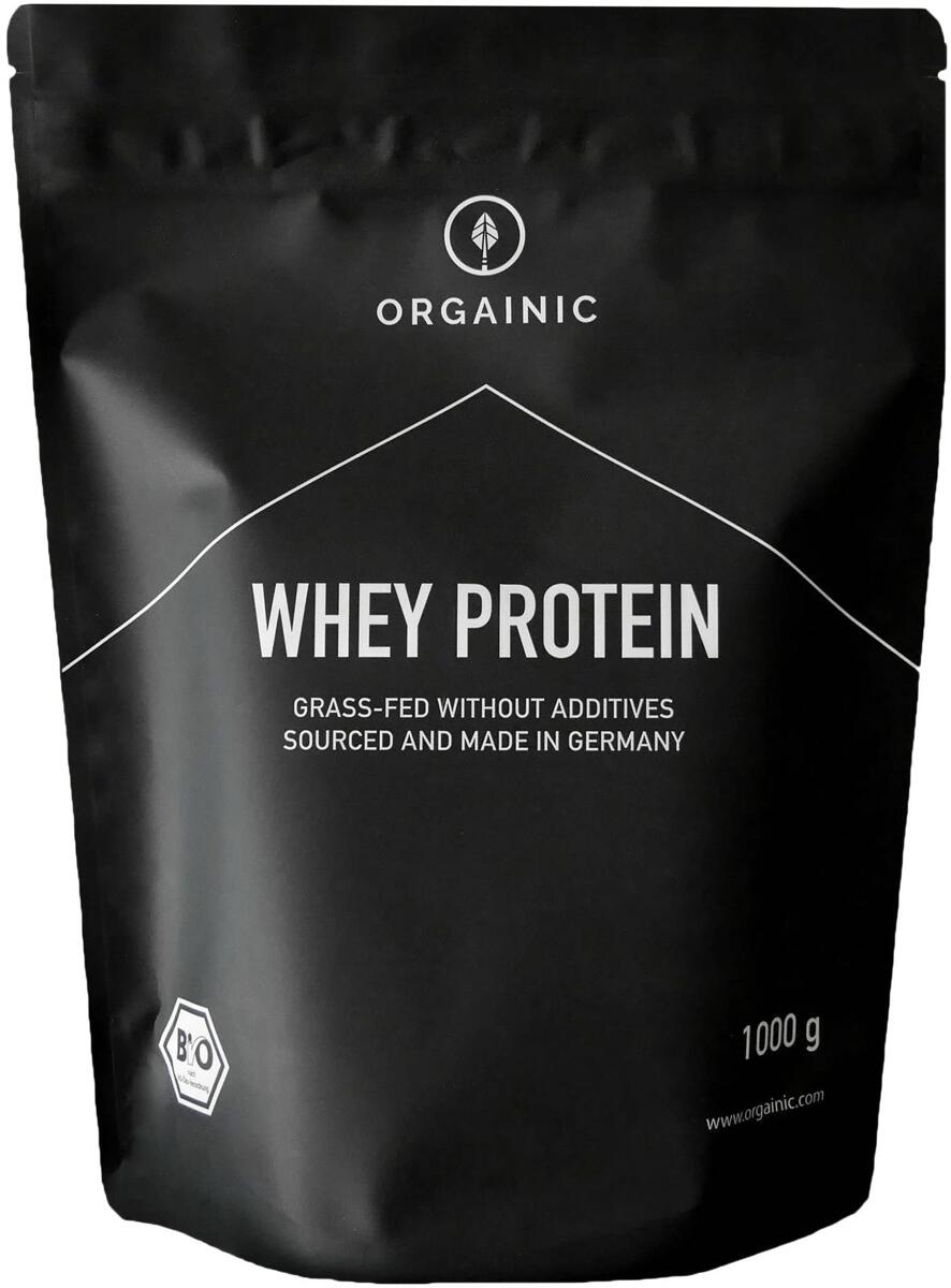 Orgainic Whey Protein, 1000 g Beutel, Blueberry
