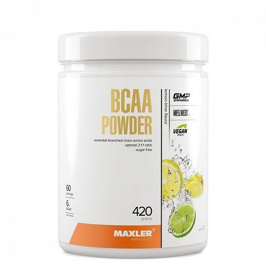 Maxler BCAA Powder, 420 g Dose, LemonLime bei Metasport