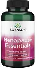 Swanson Menopause Essentials, 120 Kapseln