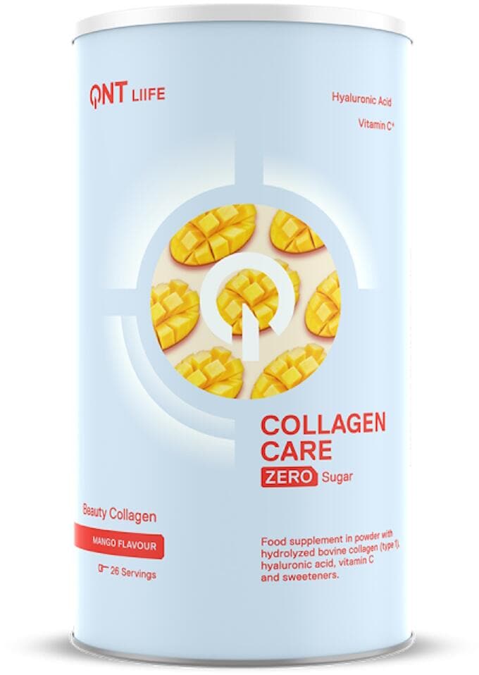 QNT Collagen Care Zero Sugar, 390 g Dose, Mango