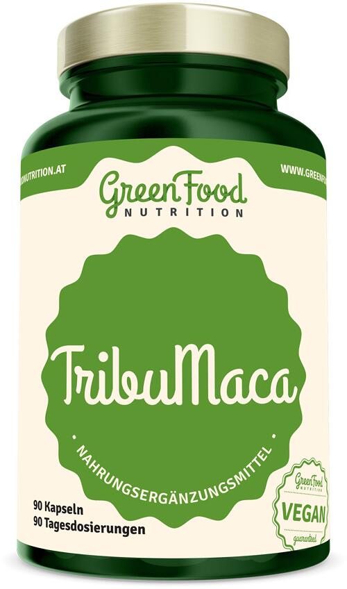 GreenFood Nutrition TribuMaca, 90 Kapseln