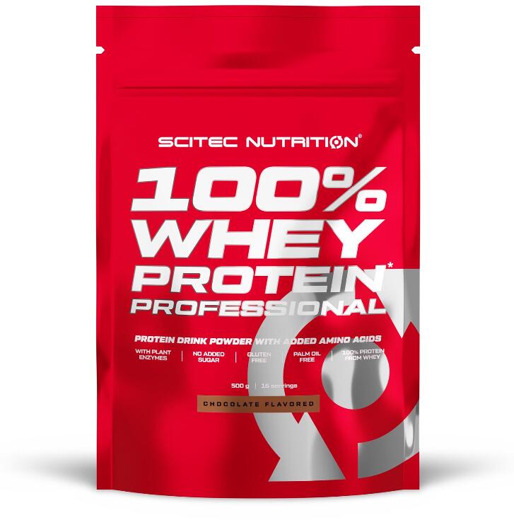 Scitec Nutrition 100% Whey Protein Professional, 500 g Beutel, Eiskaffee