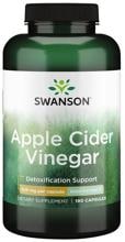 Swanson Apple Cider Vinegar 625 mg, 180 Kapseln