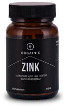 Orgainic Zink, 120 Tabletten