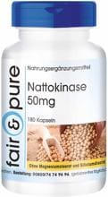 fair & pure Nattokinase (50 mg), 180 Kapseln Dose