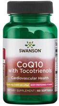 Swanson CoQ10 100 mg with Tocotrienols, 60 Softgel-Kapseln