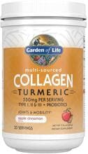 Garden of Life Collagen Turmeric - Multi-Sourced, 220 g Dose, Apple Cinnamon