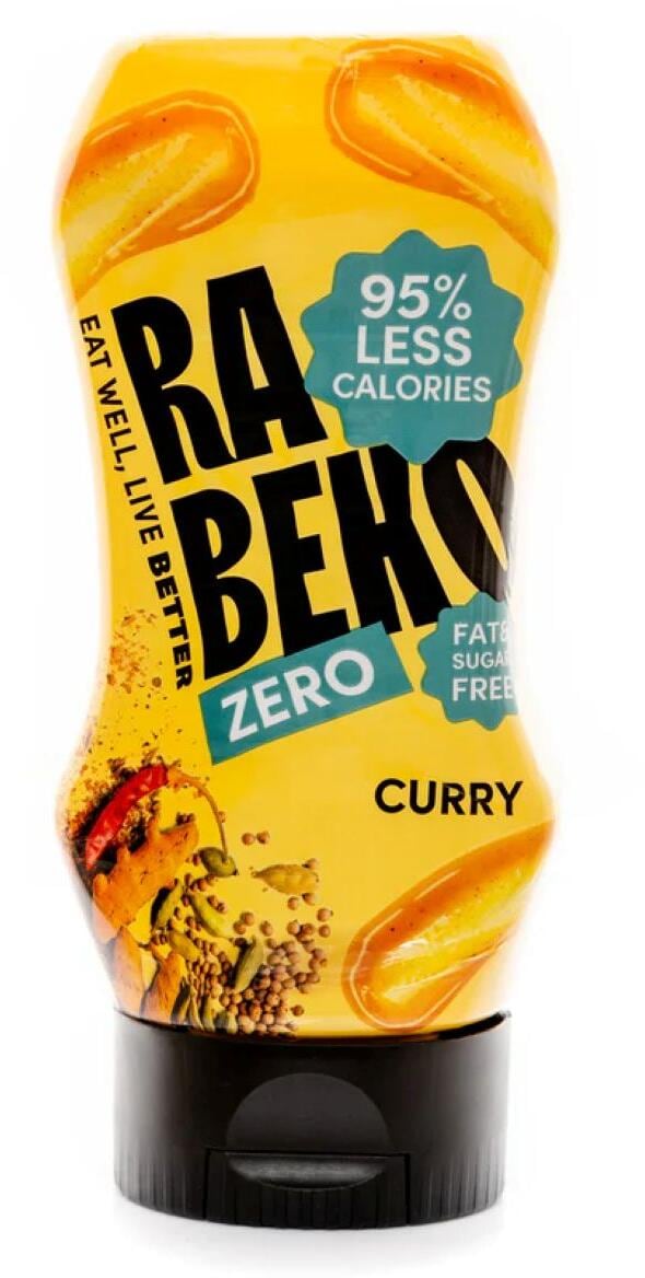 Rabeko Zero Sauce, 350 ml Flasche, Curry