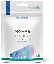 Nutriversum MG + B6 Organic, 60 Tabletten, Unflavored