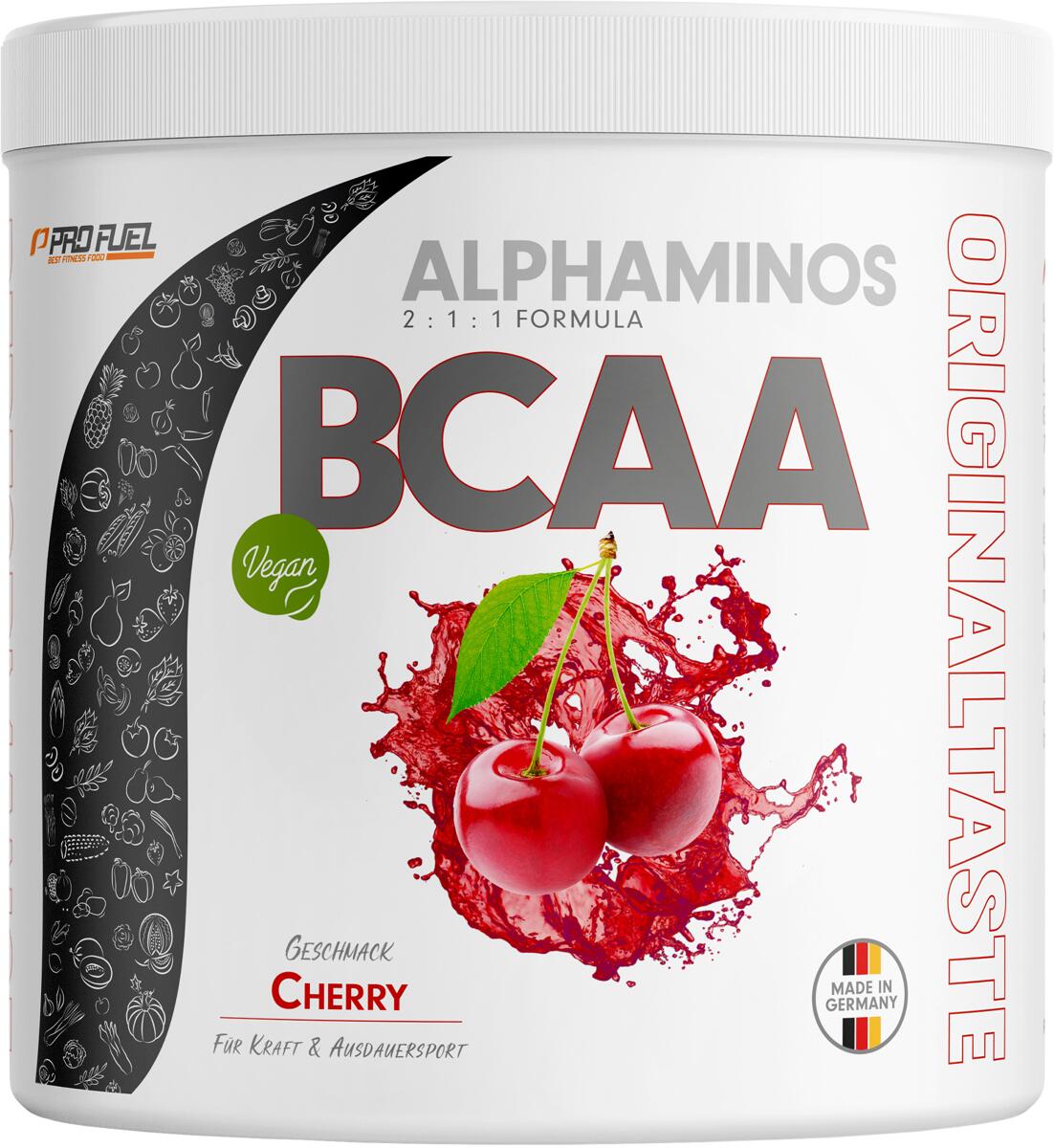 ProFuel Alphaminos BCAA, 300 g Dose, Cherry