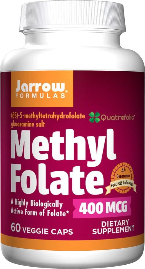 Jarrow Formulas Methyl Folate - 400 mcg, 60 Kapseln
