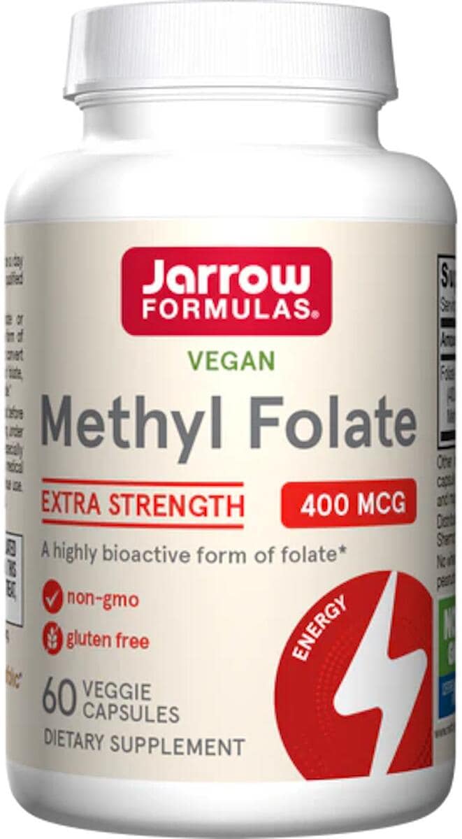 Jarrow Formulas Methyl Folate - 400 mcg, 60 Kapseln
