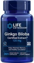 Life Extension Ginkgo Biloba 120 mg, 365 vegetarische Kapseln