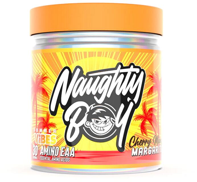 Naughty Boy Amino EAA Sommer Vibes, 345 g Dose, Cherry Mango Margarita