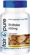 fair & pure Shiitake (650 mg), 120 Kapseln Dose