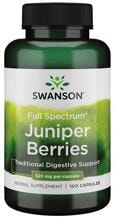 Swanson Full Spectrum Juniper Berries 520 mg, 100 Kapseln