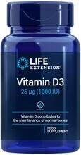 Life Extension Vitamin D3 25 mcg (1000 IU), Weichkapseln