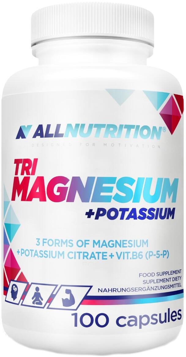 Allnutrition Tri Magnesium + Potassium, 100 Kapseln