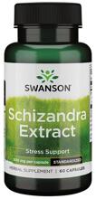 Swanson Schizandra Extract 500 mg, 60 Kapseln