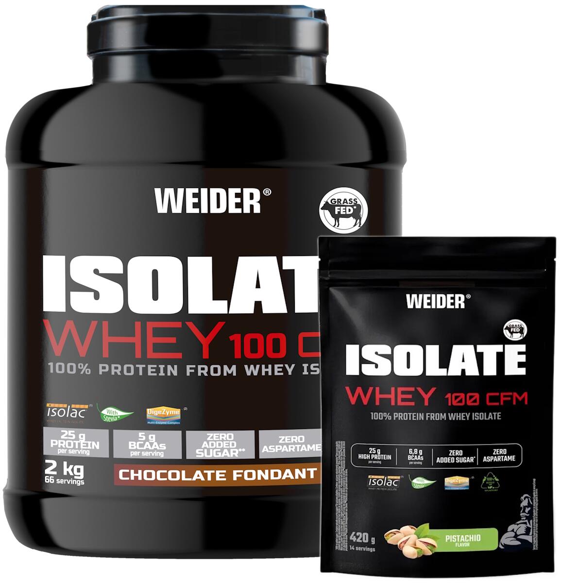 Weider Isolate Whey 100 CFM, 2000 g Dose bei Metasport