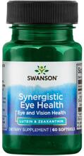 Swanson Synergistic Eye Health - Lutein & Zeaxanthin, 60 Kapseln