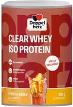 Doppelherz Clear Whey Iso Protein, 300 g Dose, Pfirsich-Eistee