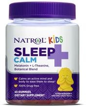 Natrol Kids Sleep+ Calm, Strawberry, 60 Gummis