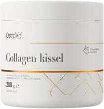 OstroVit Collagen Kissel, 200 g Dose, Strawberry