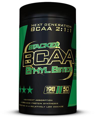 Stacker2 BCAA Ethylester Aminosäure, 198 Kapseln