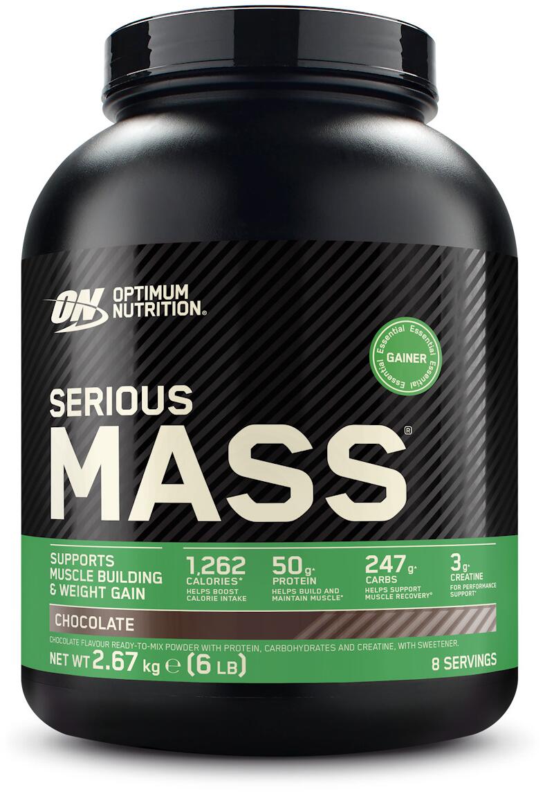 Optimum Nutrition Serious Mass, 2670 g Beutel, Chocolate