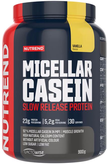 Nutrend Micellar Casein, 900 g Dose, Vanilla