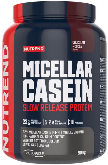 Nutrend Micellar Casein, 900 g Dose, Chocolate & Cocoa