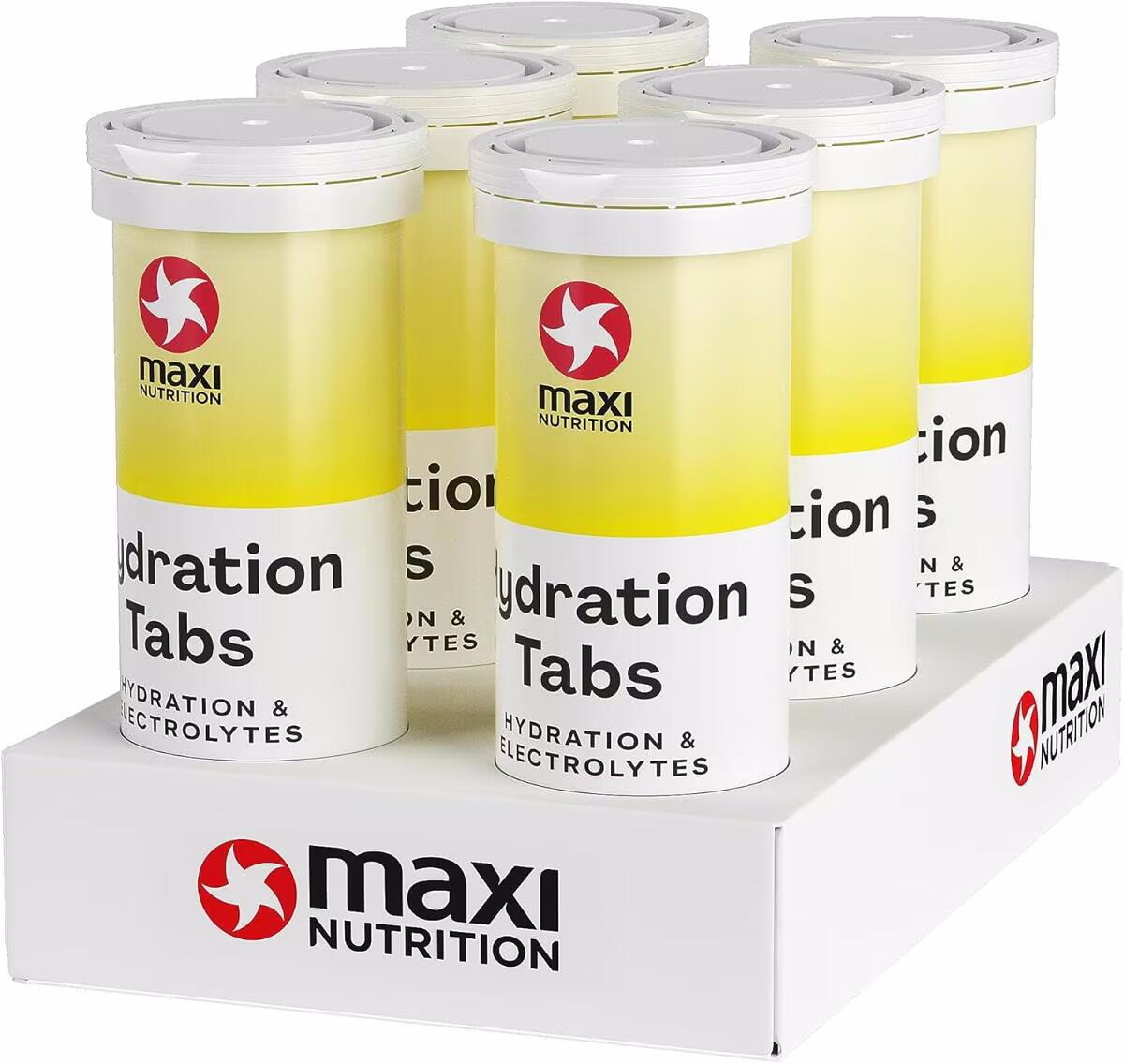 MaxiNutrition Hydration Tabs, 1 x 10 Brausetabletten, Lemon Lime