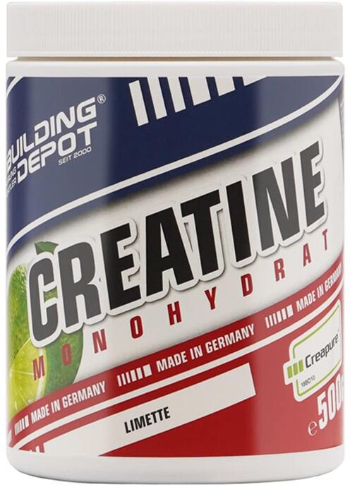 Bodybuilding Depot Creapure Creatin, 500 g Dose, Limette