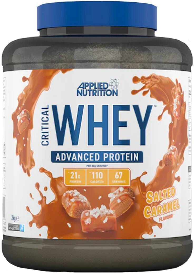 Applied Nutrition Critical Whey, 2000 g Dose, Salted Caramel