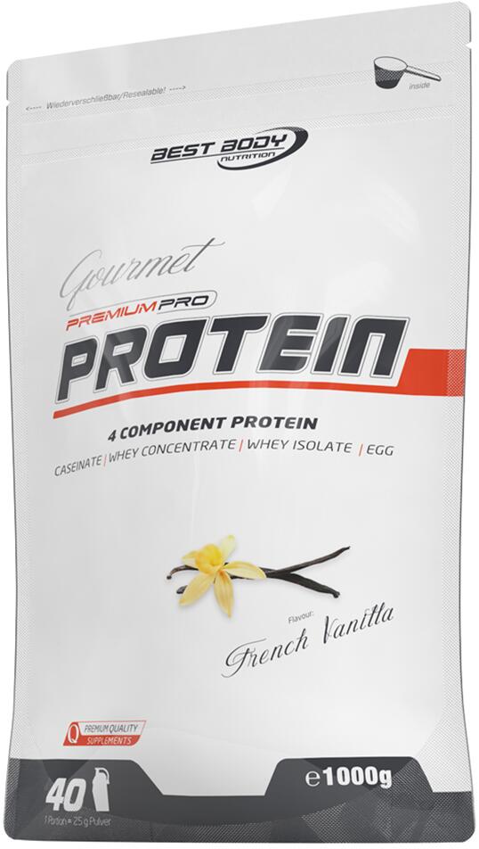Best Body Nutrition Pro Protein, 1000 g Zipp-Beutel, Vanilla