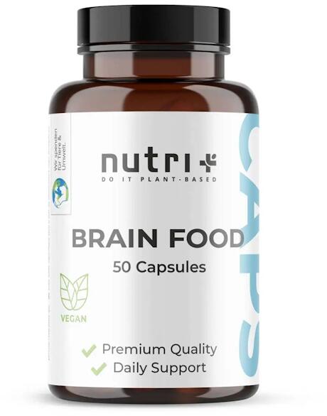 nutri+ Brainfood, 50 Kapseln