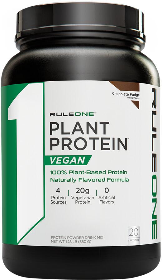 Rule1 R1 Plant Protein, 772g Dose, Chocolate Fudge