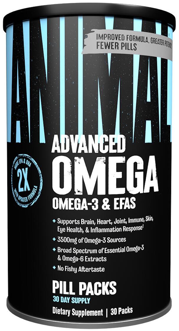 Universal Nutrition Animal Advanced Omega, 30 Packs