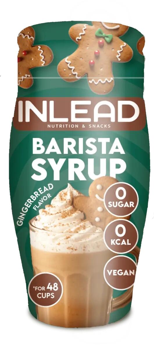 Inlead Barista Syrup, 65 ml Flasche, Gingerbread