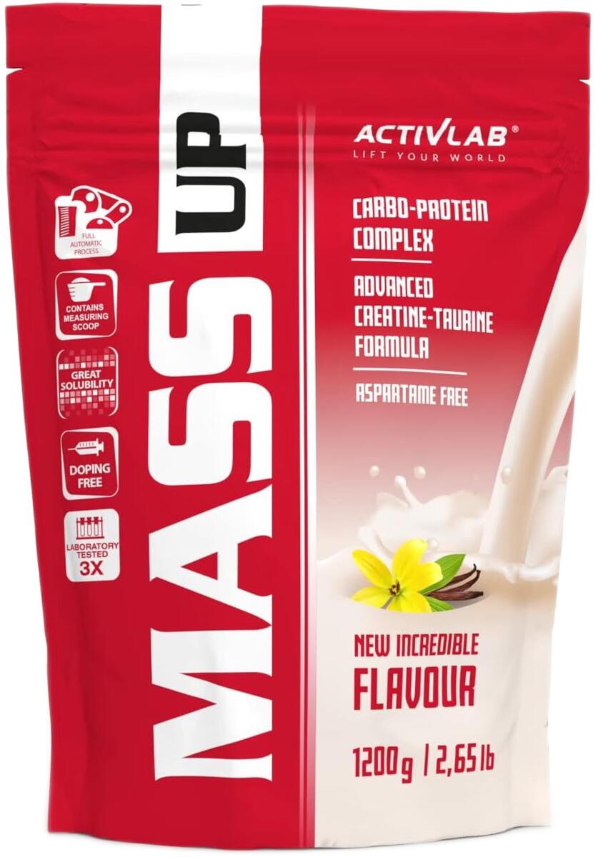 Activlab Mass Up, 1200 g Beutel, Vanilla