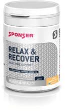 Sponser Relax & Recover Night Time Support, 120 g Dose, Orange-Peach