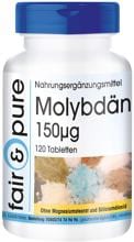 fair & pure Molybdän (150 µg), 120 Tabletten Dose