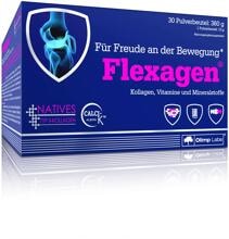 Olimp Flexagen, 30 x 12 g Beutel, Himbeere