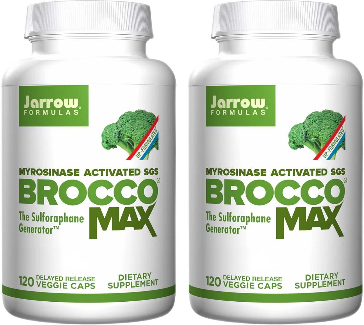 Jarrow Formulas BroccoMax, 2 x 120 Kapseln