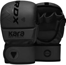RDX F6 KARA MMA Sparring Handschuhe, Matt Schwarz, S/M