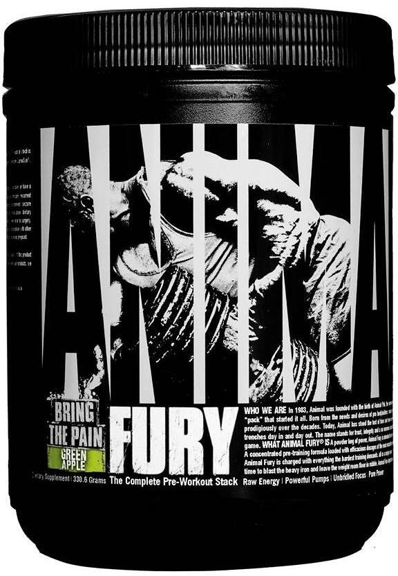 Universal Nutrition Animal Fury, 480 g Dose, Watermelon