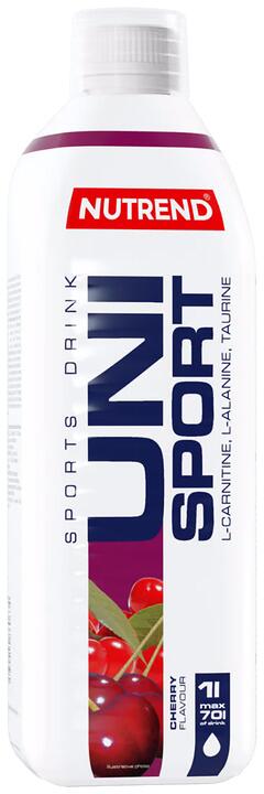 Nutrend Unisport – Sportgetränk Konzentrat, 1000 ml Flasche, Cherry
