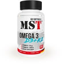 MST Omega 3 + D3 + K2, 60 Kapseln