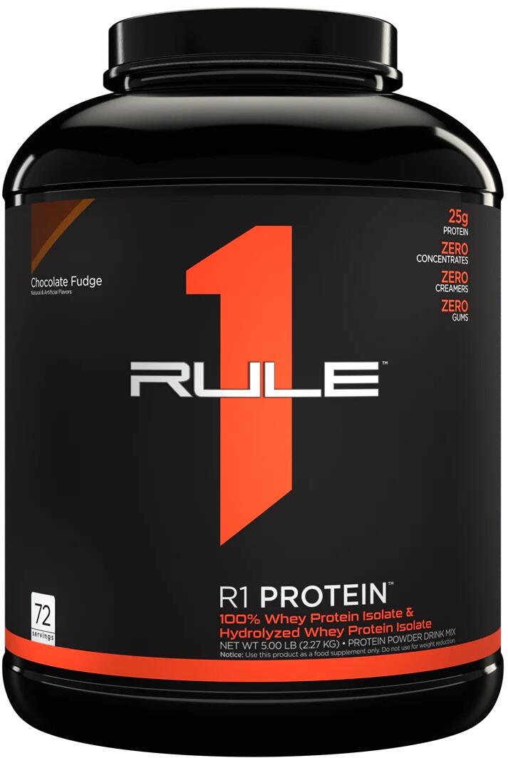 Rule1 R1 Protein, 2270 g Dose, Chocolate Fudge